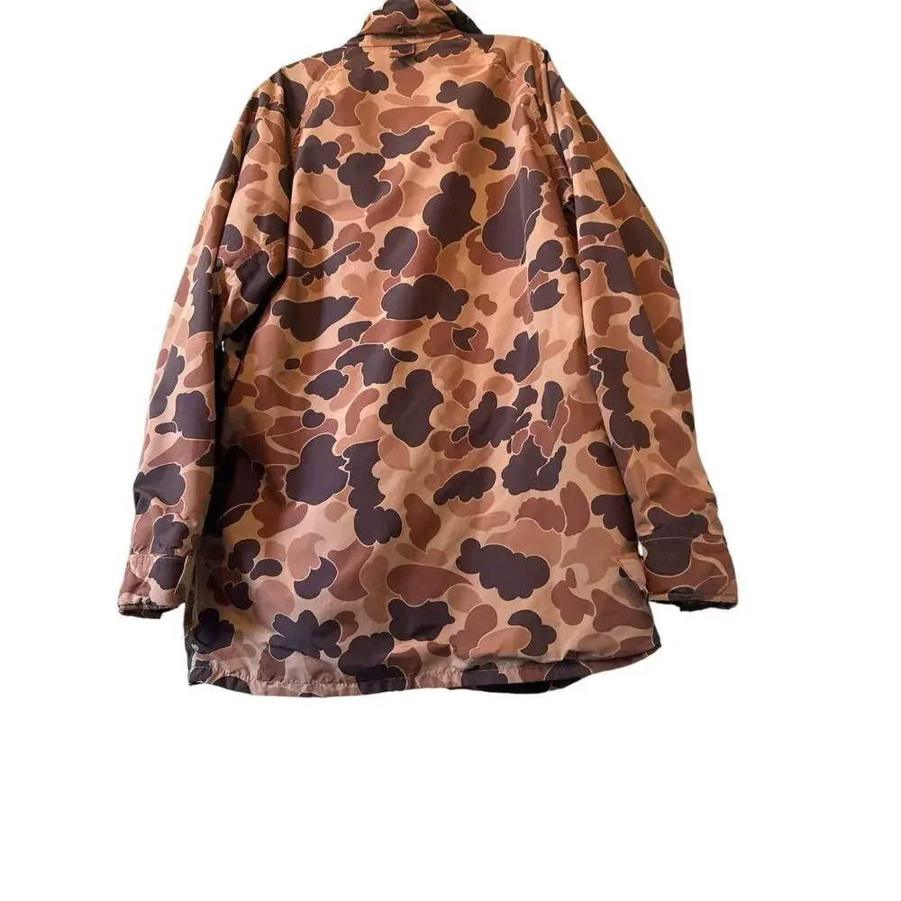Columbia Jacket Med Camo Camouflage Radical Sleeve Pockets Outside Inside Coat - Picture 2 of 11